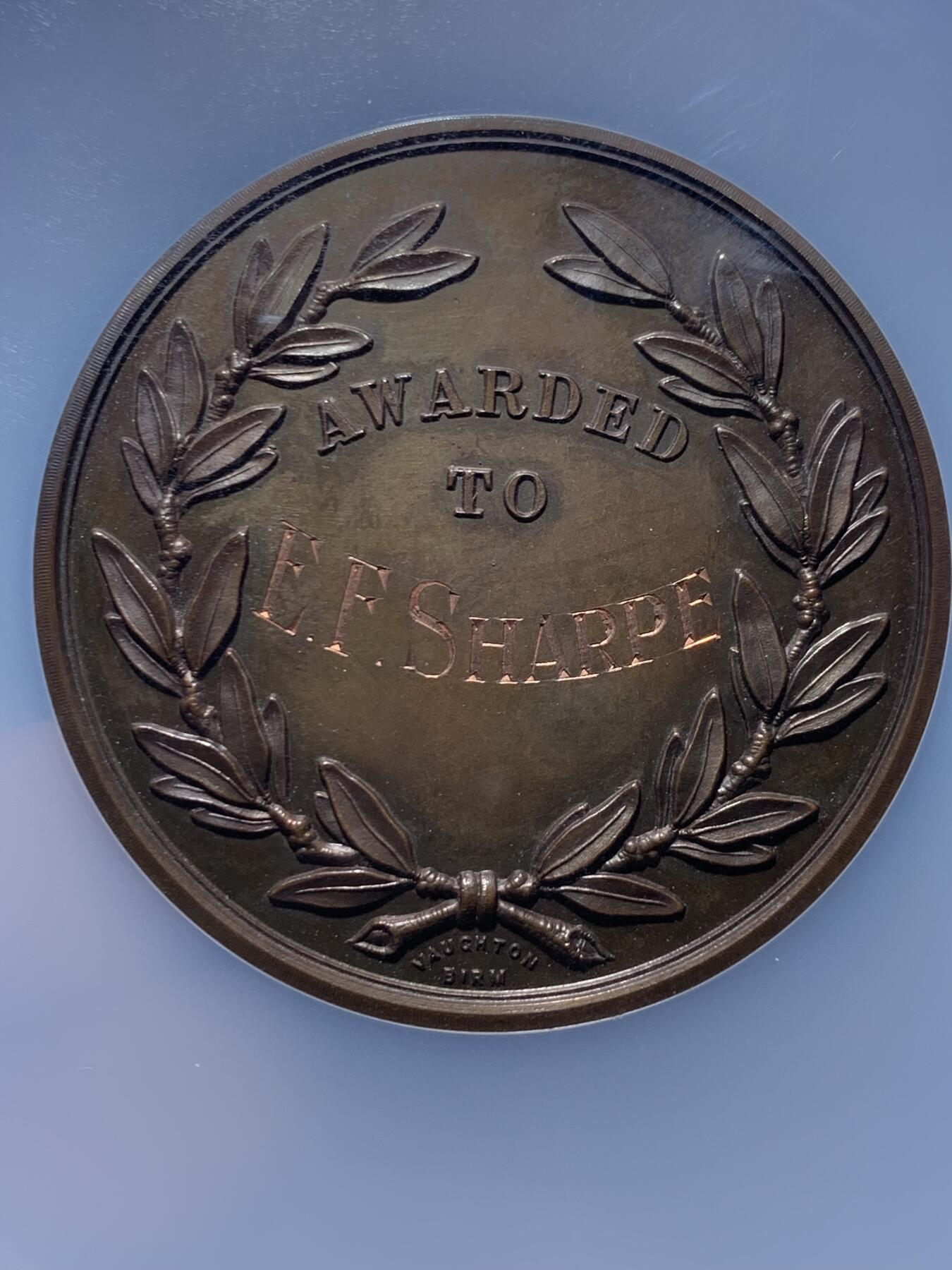 《竞宝斋》第476场 周日，周一 2场连拍 （全场包邮）欢迎送拍 NGC MS64BN 模型工程师铜章 51mm 加大加厚盒