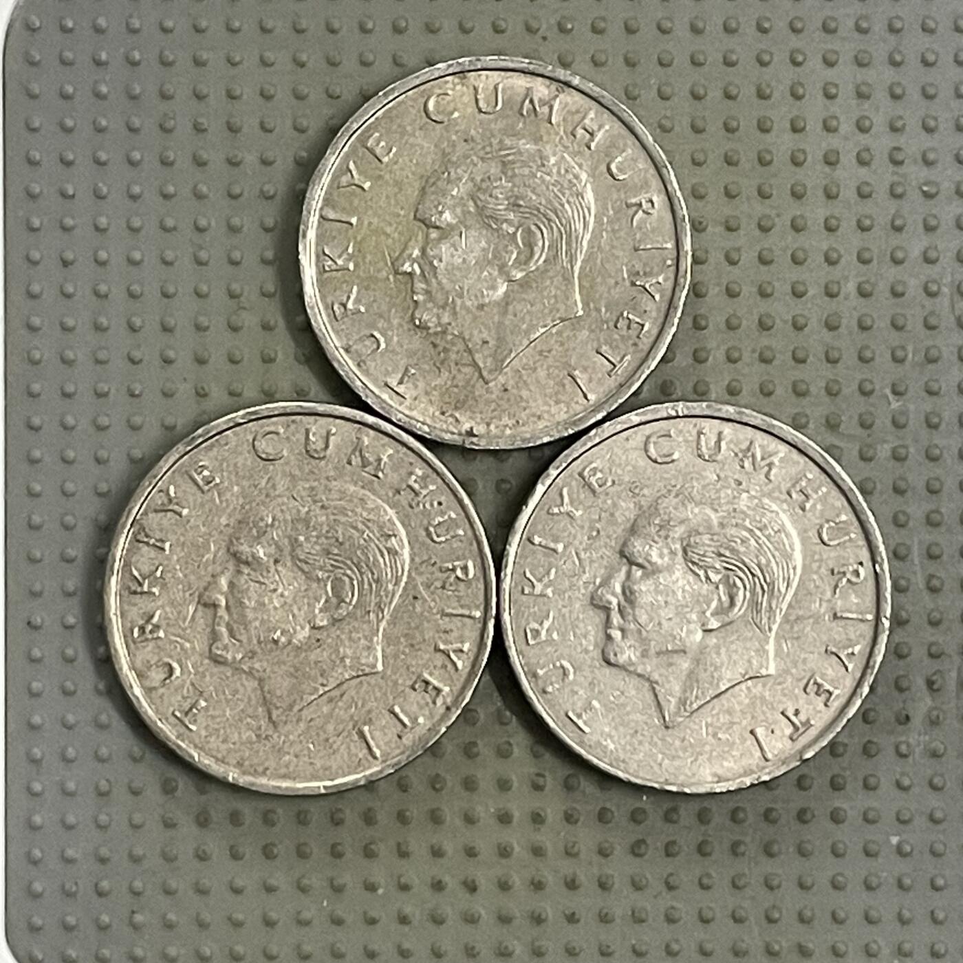 2026年第40场各国散币拍卖（总第190场） 土耳其10000里拉3枚