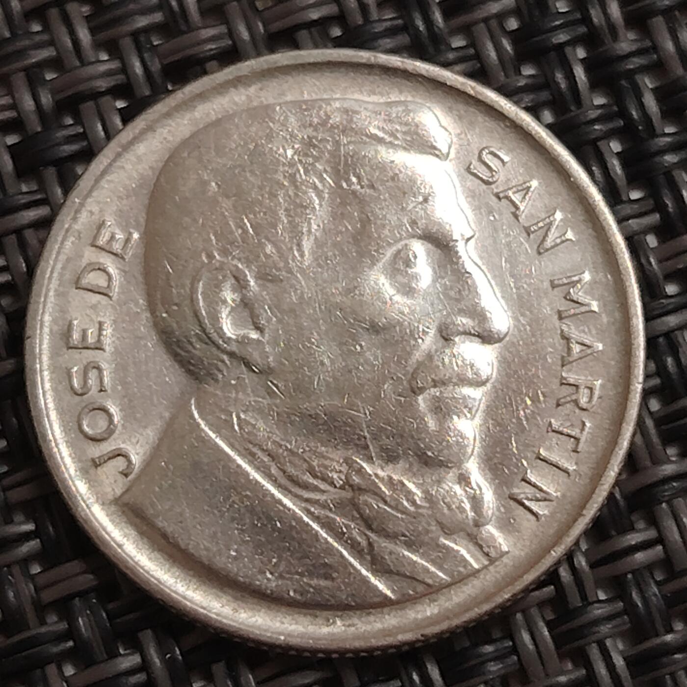 布加迪🐬～世界钱币(上海)🌾第 284 期 /  各国套币和散币 阿根廷🇦🇷 1952年 20分