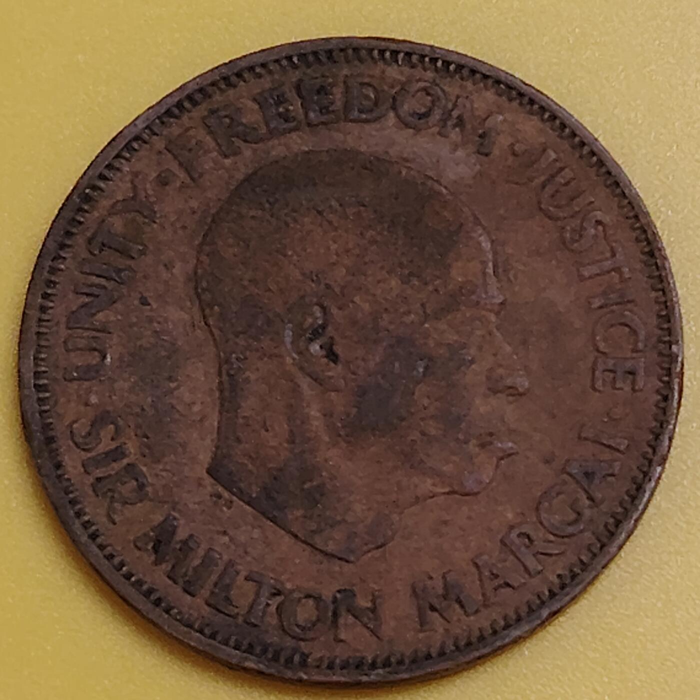 布加迪🐬～世界钱币(上海)🌾第 286 期 /  各国套币和散币 塞拉利昂🇸🇱 1964年 1分