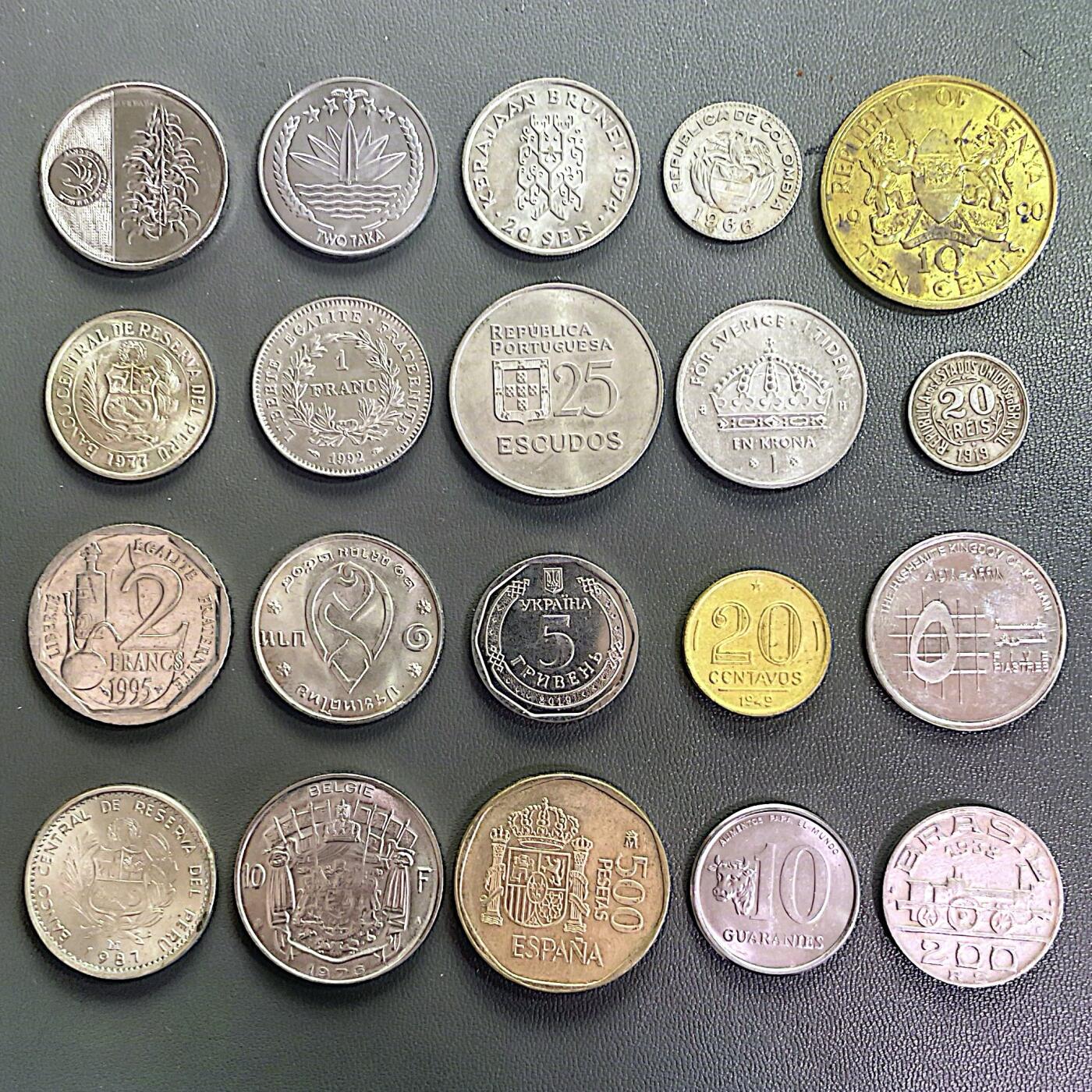 回流0406 20国硬币上的人物专题