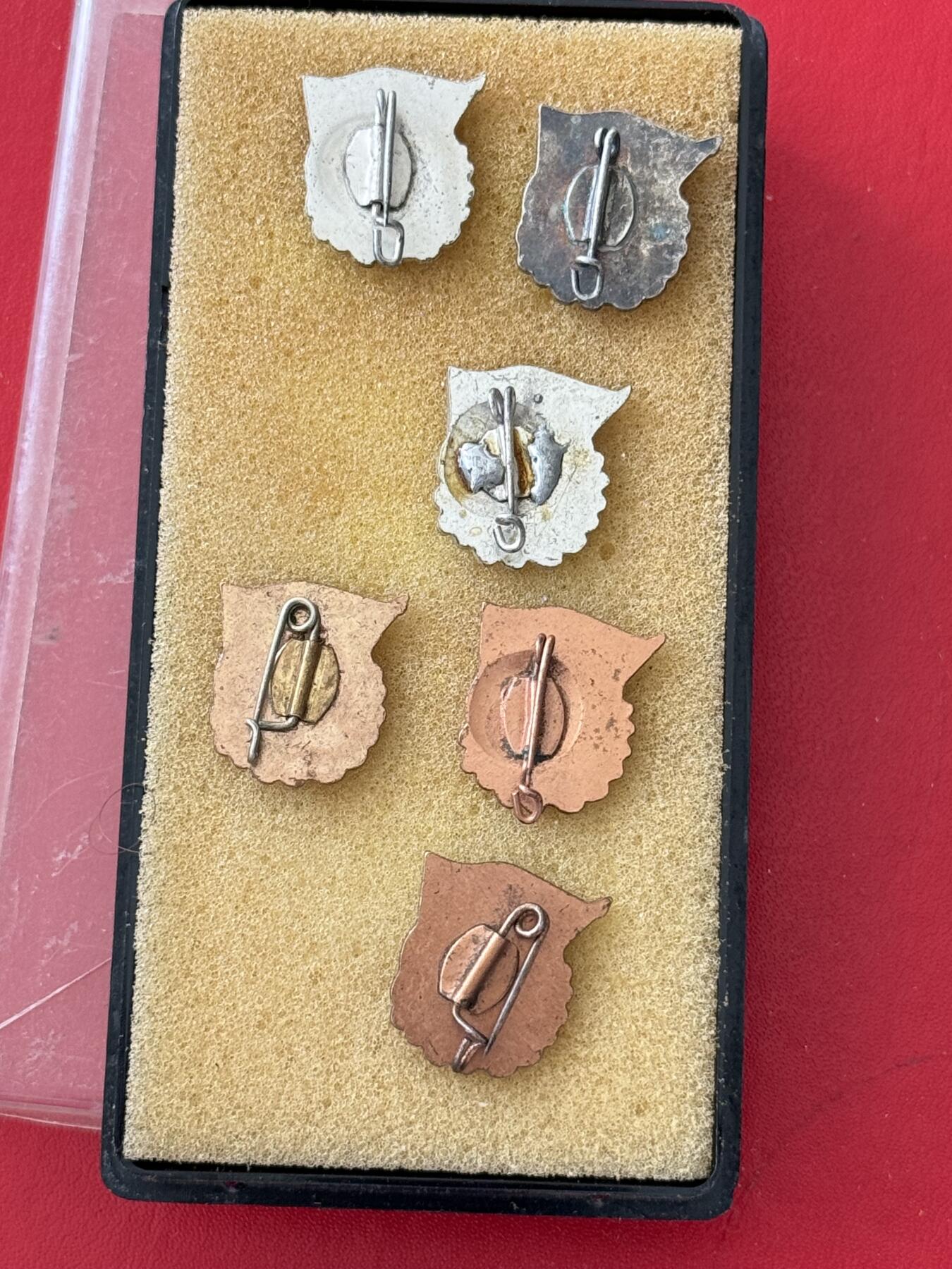 韵星假日军品类拍卖第50期 民主德国自由德国青年团表彰良好知识证章