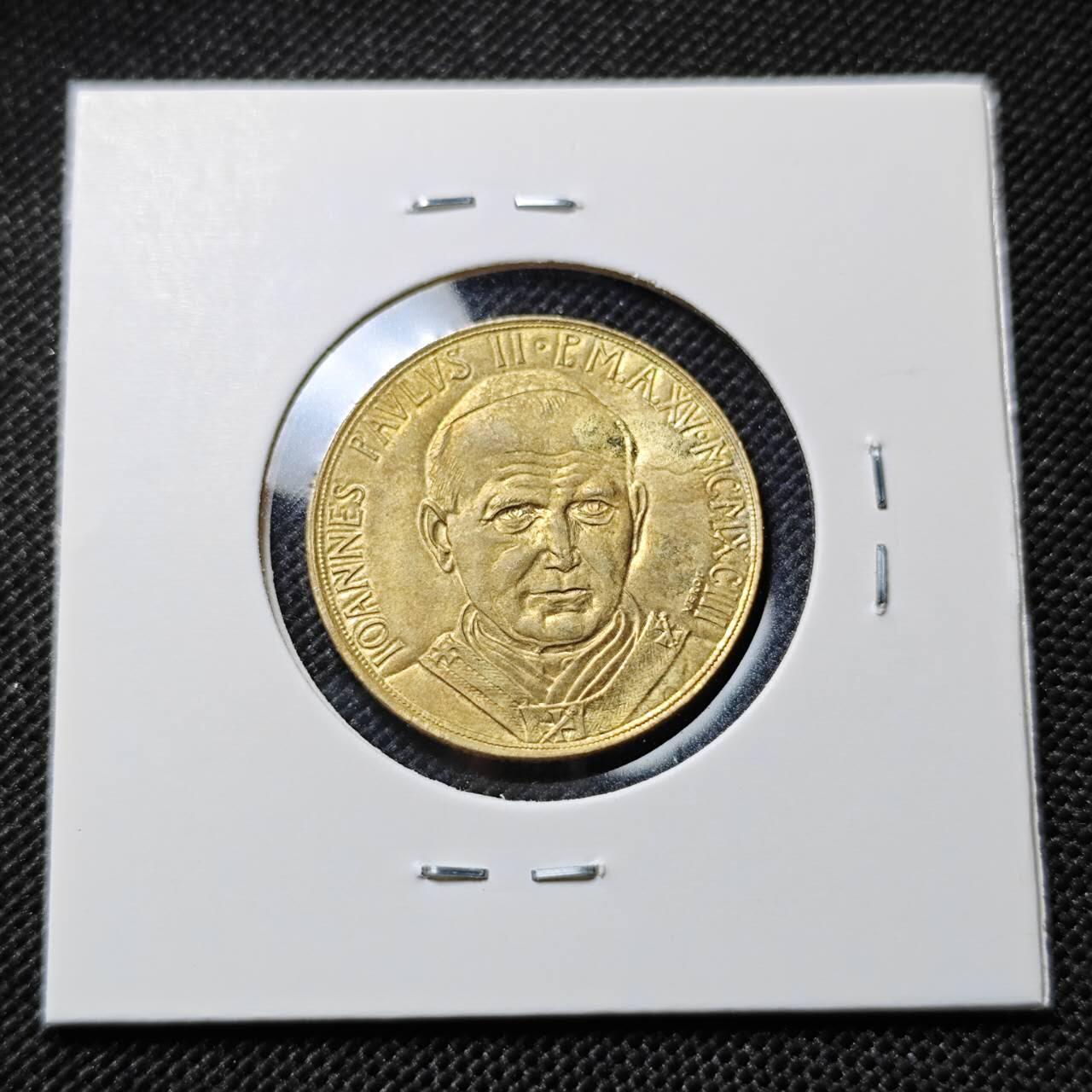 KK钱币收藏小铺  第412期 2月预留时间 周末发货  梵蒂冈200里拉