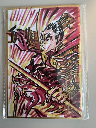 大麦马年第一场 - 罗琛彩绘卡 吕布