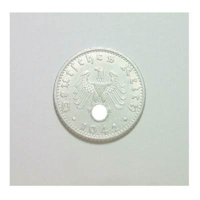 德国第三帝国1942年F版50芬尼 爽品 - 德国第三帝国1942年F版50芬尼 爽品
