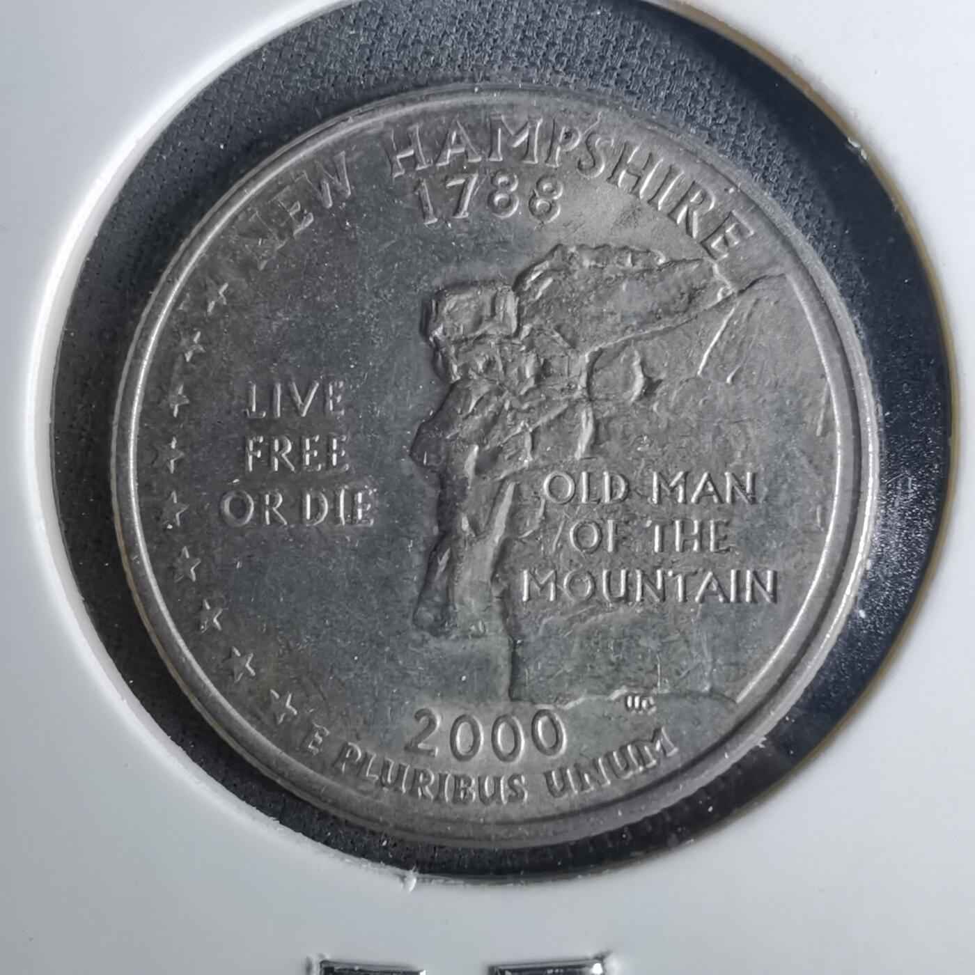 沼泽如烟--第1039场 美国2000年25美分