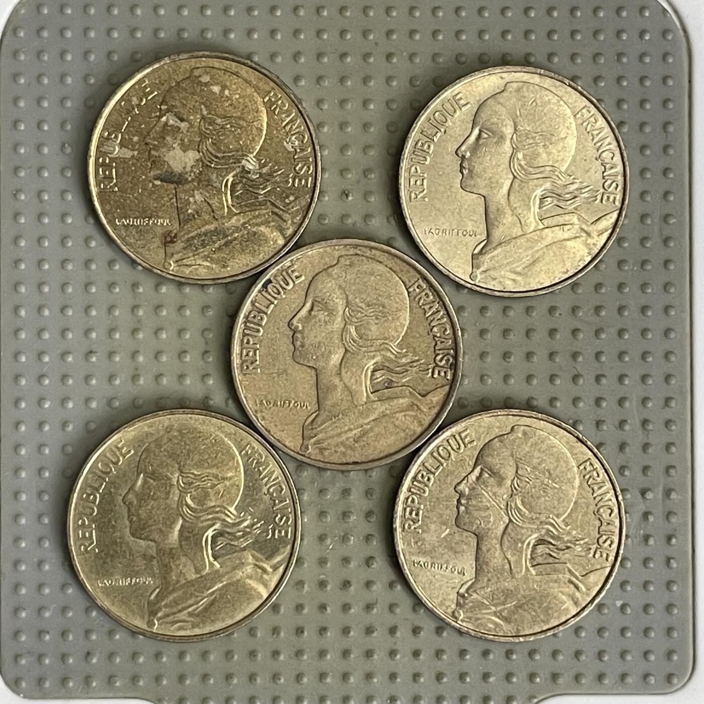 2026年第41场各国散币拍卖（总第191场） 法国10生丁5枚