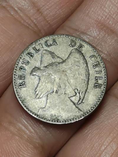 2026年第三十九场(总第二百零八场）外国好品散币场(免佣金) - 智利🇨🇱1908年20分银币(山巅秃鹰第二版，640银)