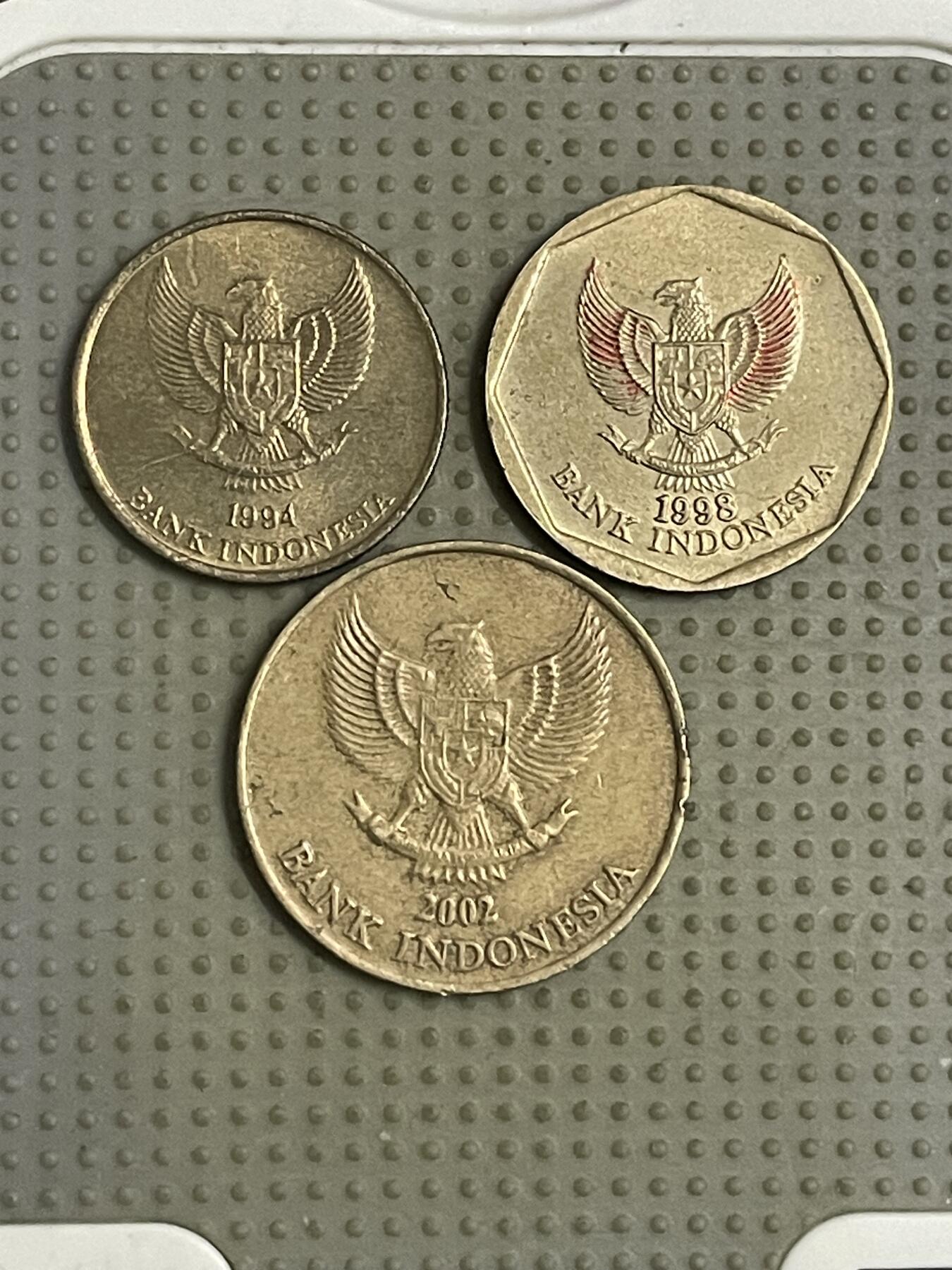 2026年第40场各国散币拍卖（总第190场） 印度尼西亚3枚