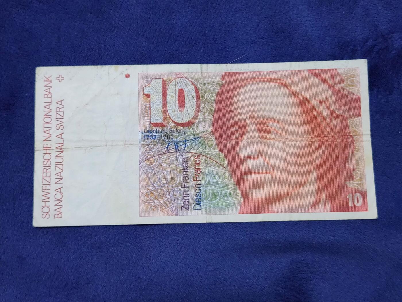 3月29号晚上8点 外国纸币自动截拍第48场 瑞士10原票