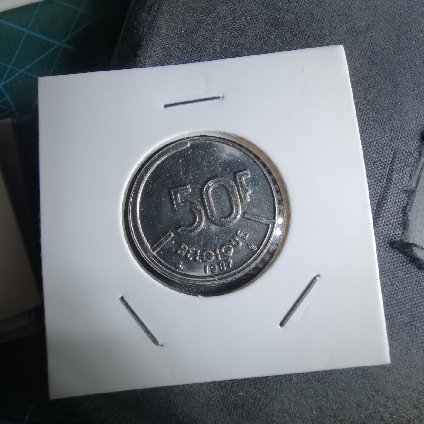 沼泽如烟--第1040场 比利时1987年50法郎