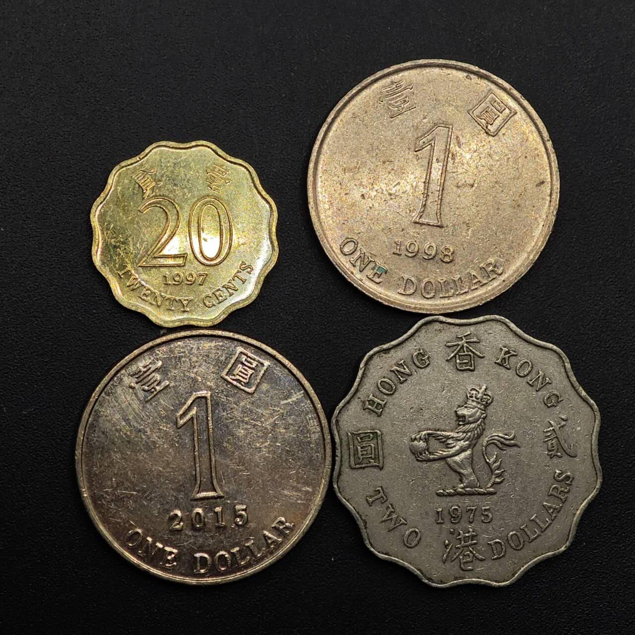 【淘币小摊】实时拍第八百八十六拍   散币场    每周一统一发货 香港4枚