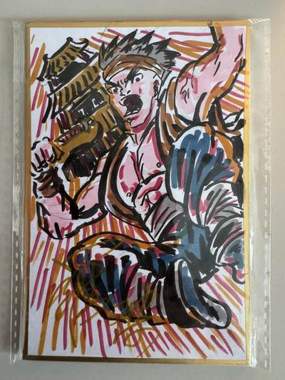 大麦马年第一场 - 罗琛彩绘卡