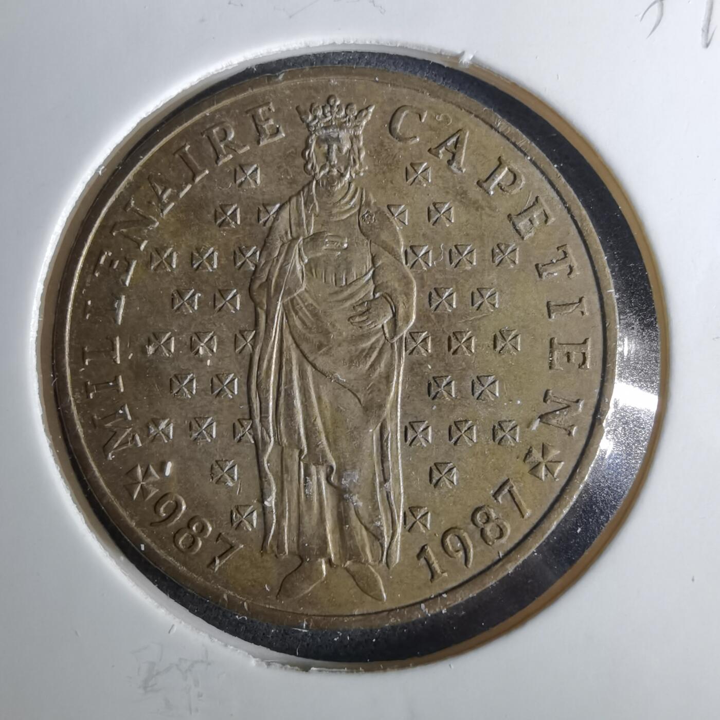 沼泽如烟--第1039场 法国1987年10法郎纪念币