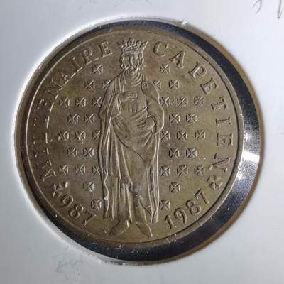 沼泽如烟--第1039场 - 法国1987年10法郎纪念币