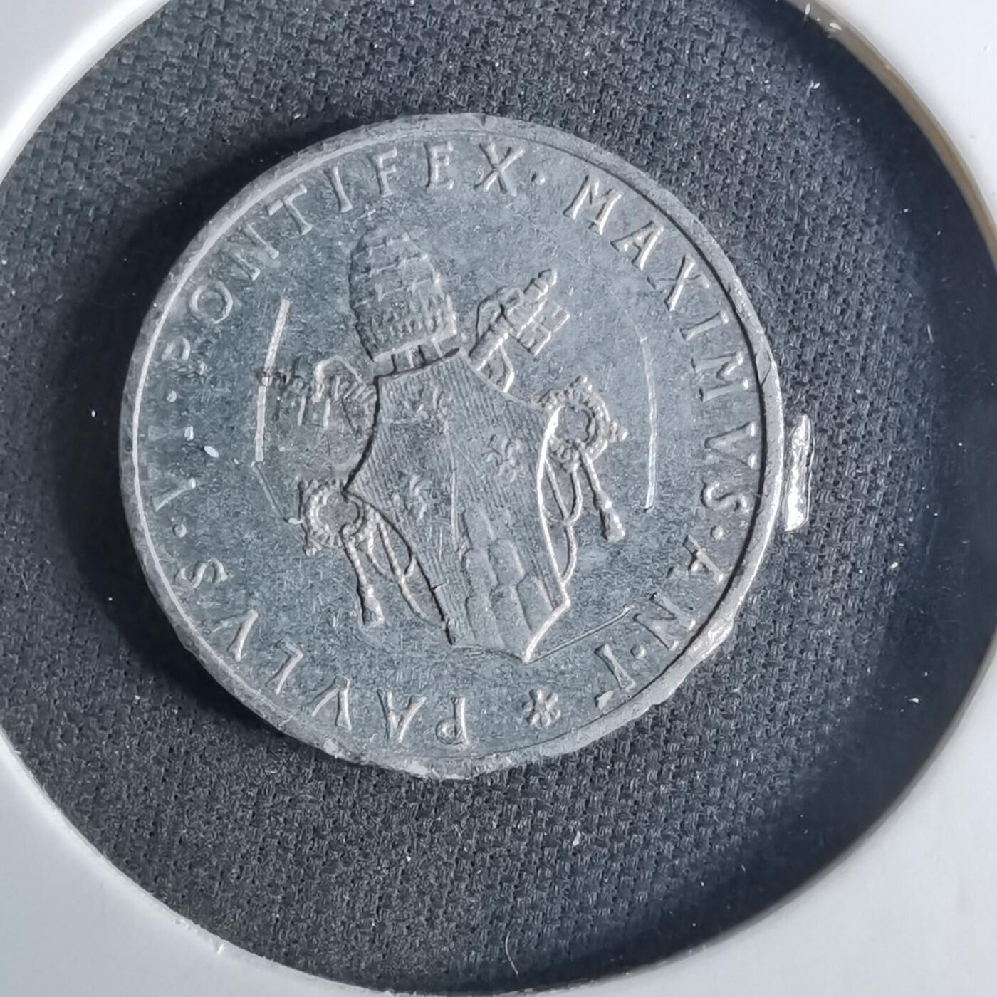 沼泽如烟--第1039场 梵蒂冈1963年1里拉