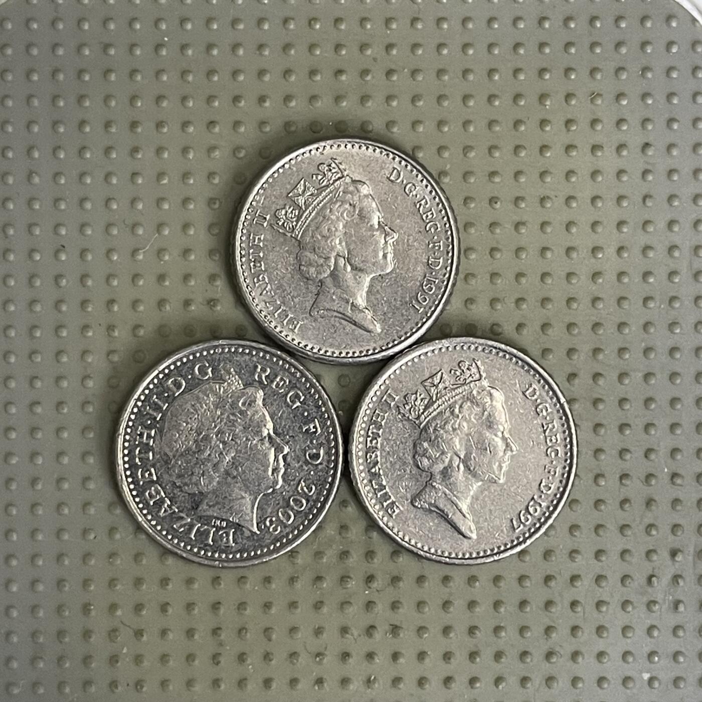 2026年第41场各国散币拍卖（总第191场） 英国5便士3枚