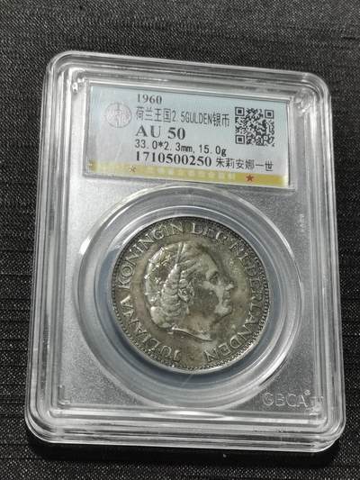 天下钱庄专场欢迎参拍 - 荷兰朱丽安娜银币