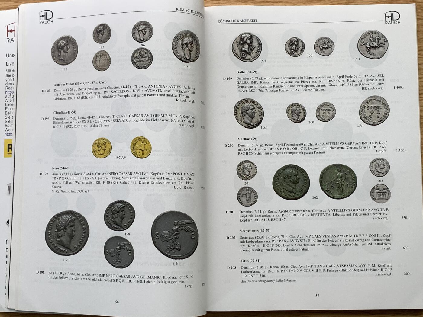 《竞宝斋》第476场 周日，周一 2场连拍 （全场包邮）欢迎送拍 两本一组 HD拍卖行第112届钱币拍卖会目录图册112+113 重1.7公斤