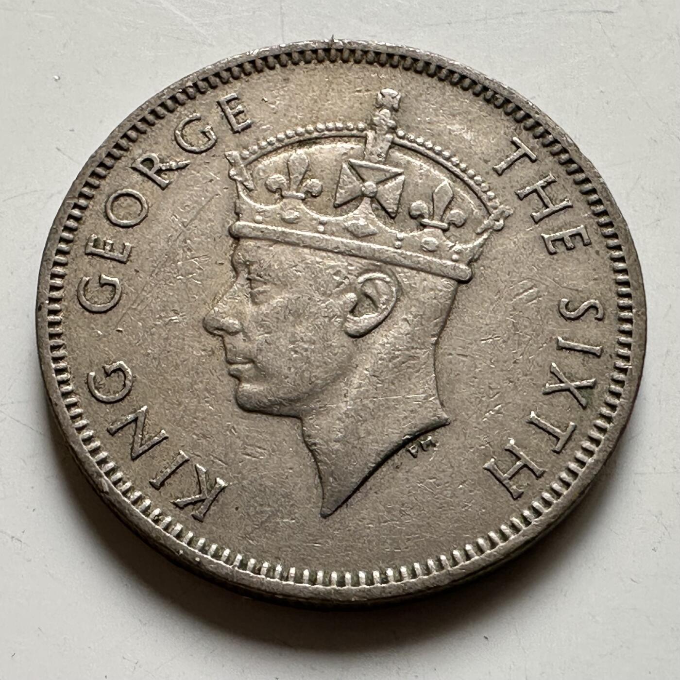 🌹外币初藏🌹🐯2026年第35场   每周二四六晚8️⃣点 接代拍 英属马来亚 1948年 乔治六世 20分 铜镍币