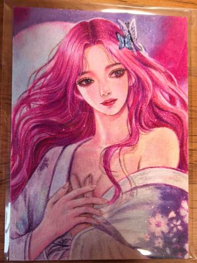 阳大大卡牌拍卖第107期（持续收拍品，周五晚上九点截拍，进群福利早知道） - 【手绘卡】雅典娜 柴柴 600元每盒手绘盒里拆出