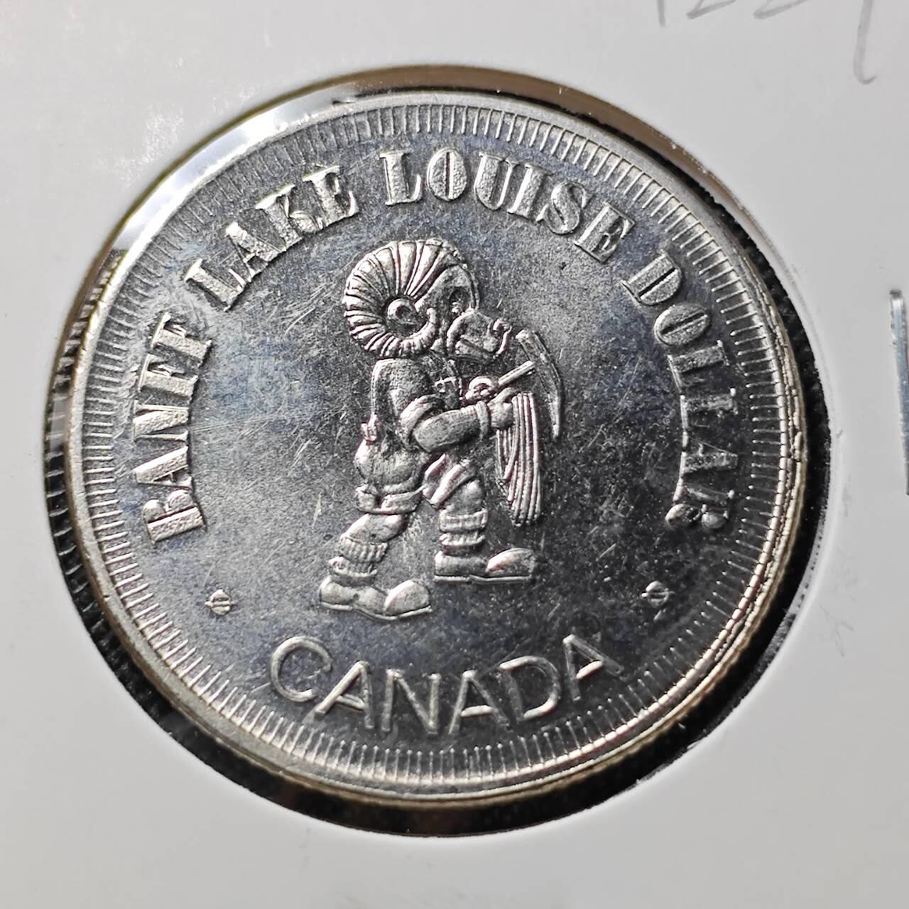 KK钱币收藏小铺  第412期 2月预留时间 周末发货 1983加拿大1元 代币