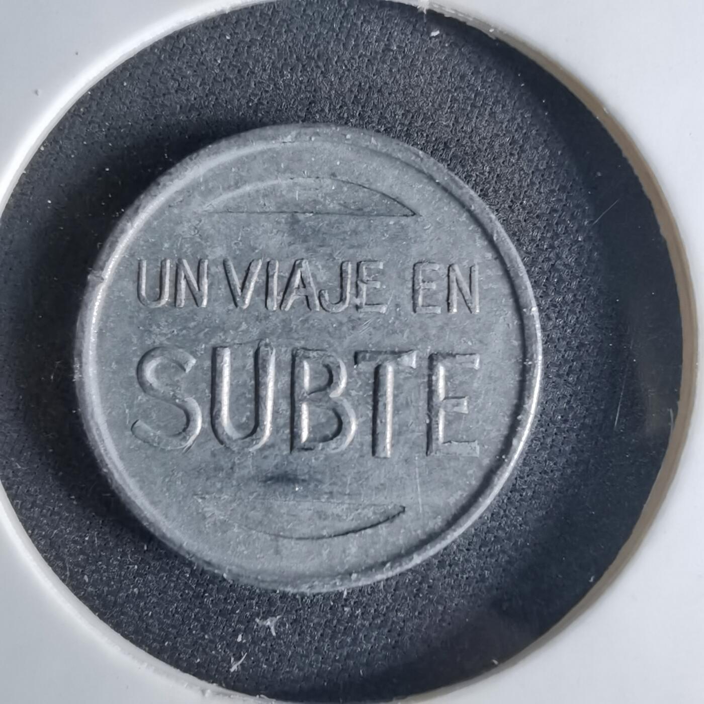 沼泽如烟--第1039场 阿根廷布宜诺斯艾利斯地铁（Subte）的老式乘车代币