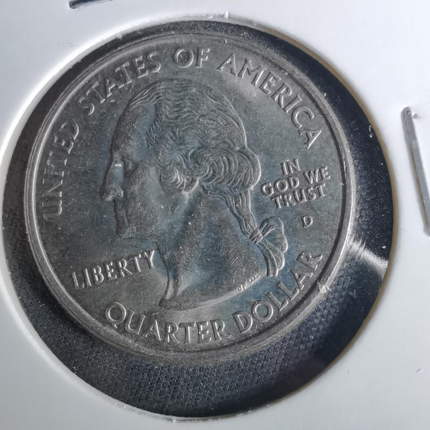 沼泽如烟--第1039场 美国2000年25美分