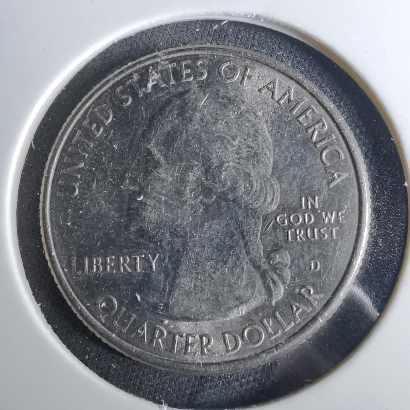 沼泽如烟--第1039场 美国2016年25美分