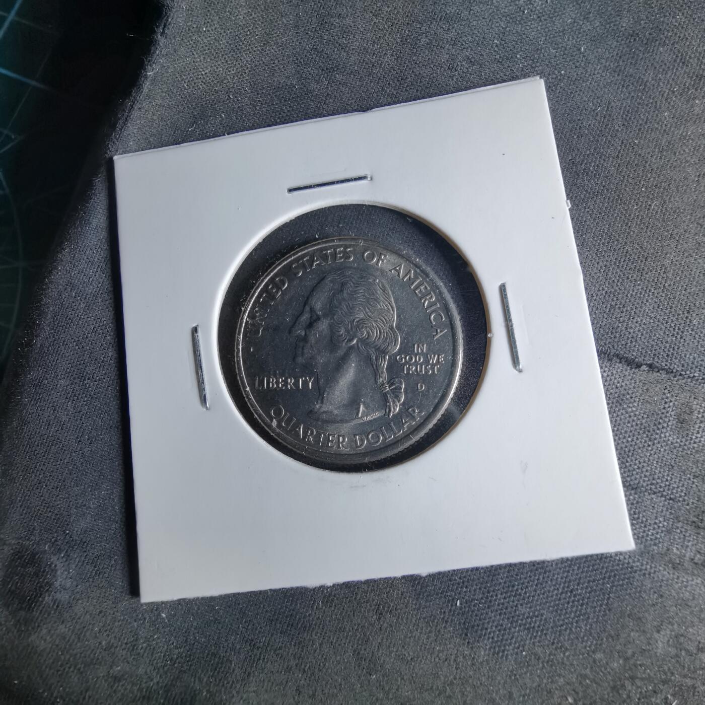 沼泽如烟--第1039场 美国2000年25美分