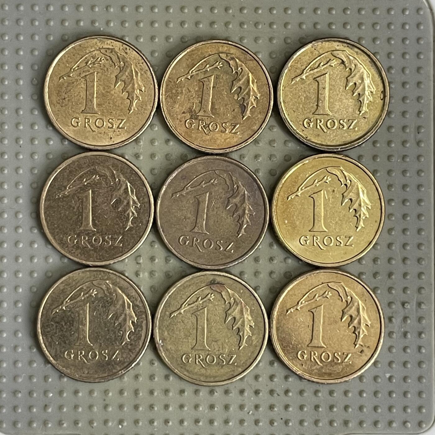 2026年第41场各国散币拍卖（总第191场） 波兰1格罗申9枚