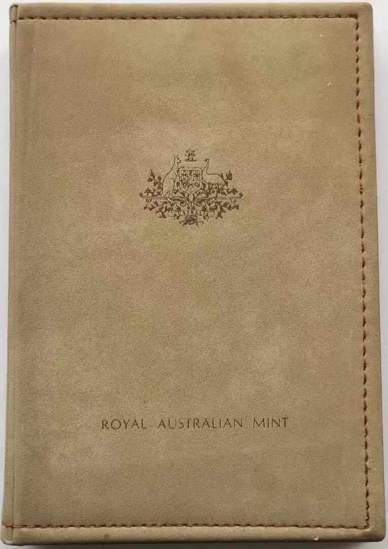 精品币专拍场 原盒证Proof 澳大利亚1988年精制硬币8枚套币含50分1元纪念币如图