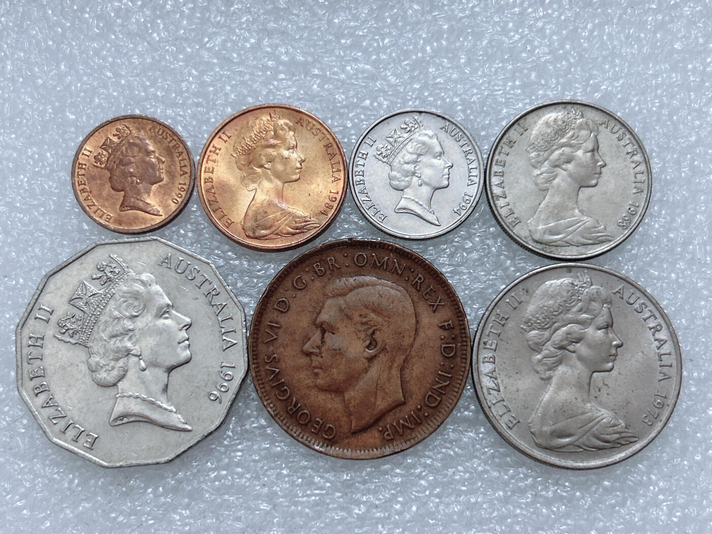 第一海外回流一元起拍收藏 散集专场  第310期 澳大利亚硬币 7枚