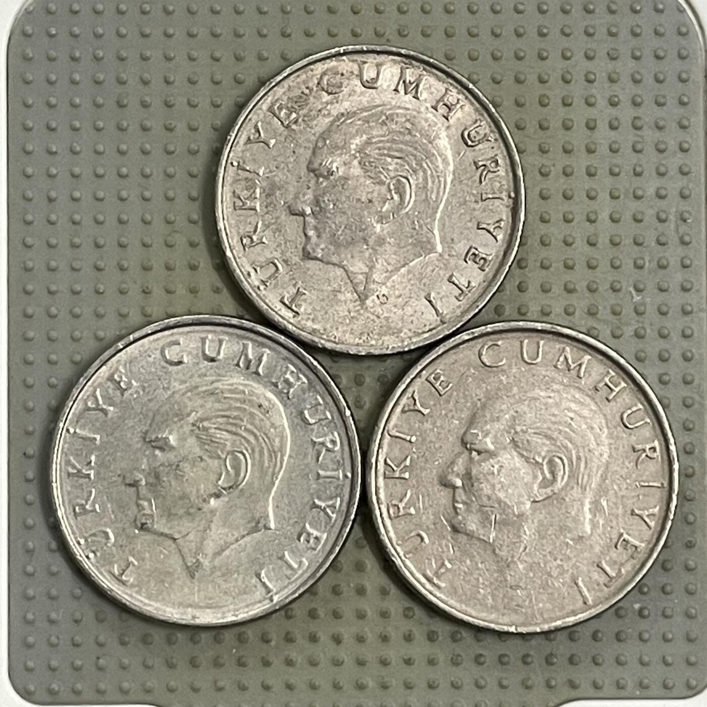 2026年第40场各国散币拍卖（总第190场） 土耳其50里拉3枚