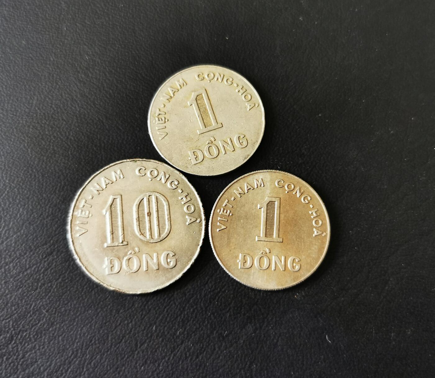 零零发外国硬币拍卖 无佣金 越南一组