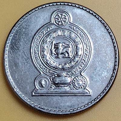 布加迪🐬～世界钱币(上海)🌾第 286 期 /  各国套币和散币 - 斯里兰卡🇱🇰 1996年 1卢比