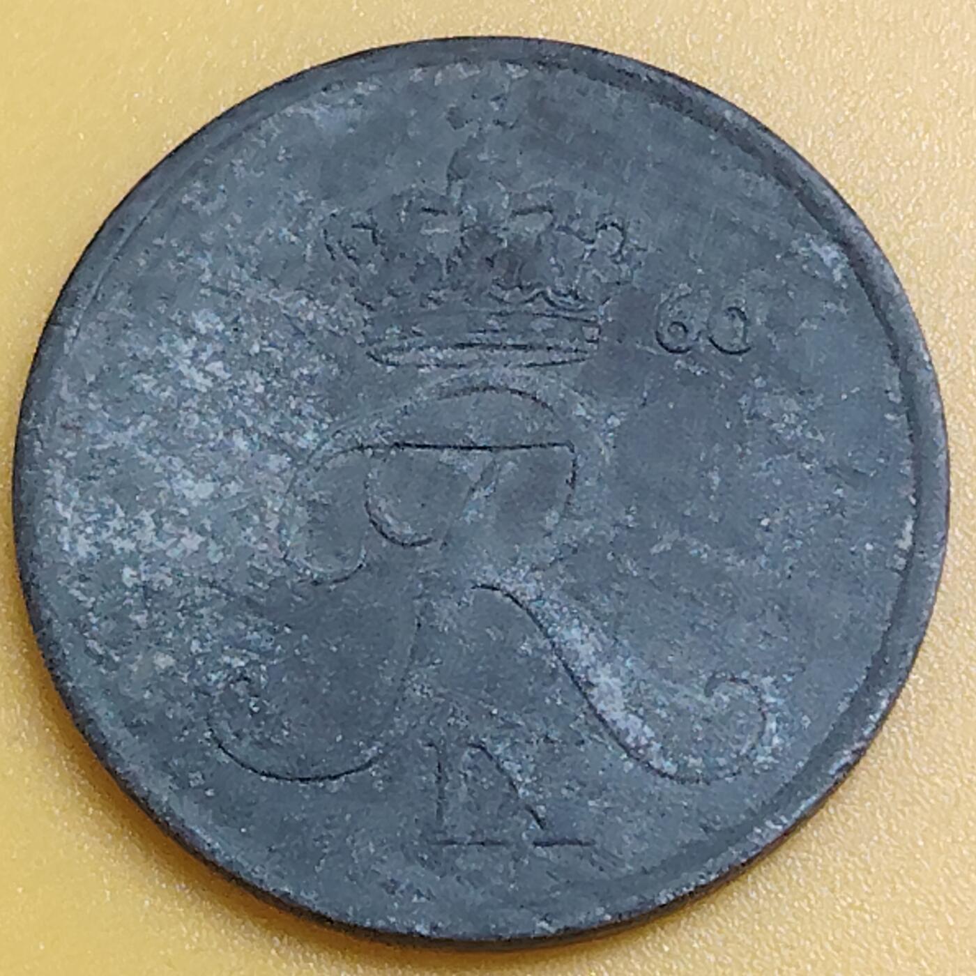 布加迪🐬～世界钱币(上海)🌾第 286 期 /  各国套币和散币 丹麦🇩🇰 1960年 2奥尔