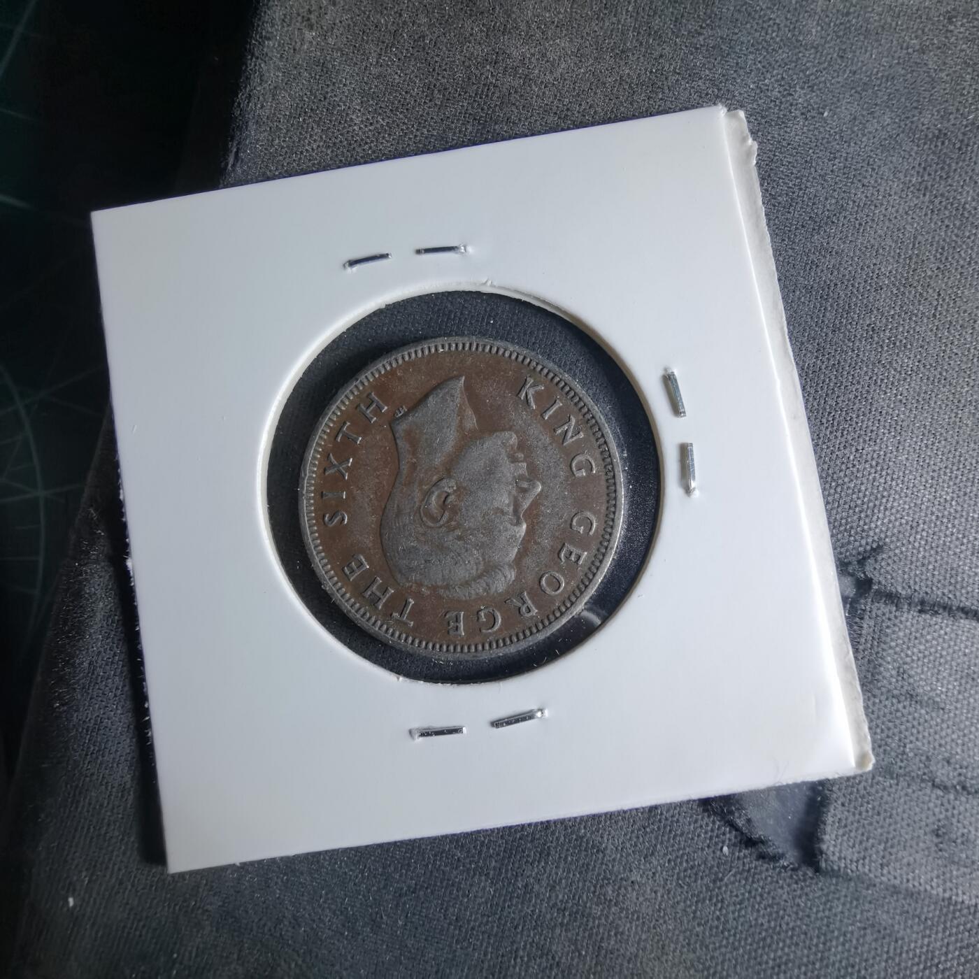 沼泽如烟--第1039场 新西兰1948年1先令