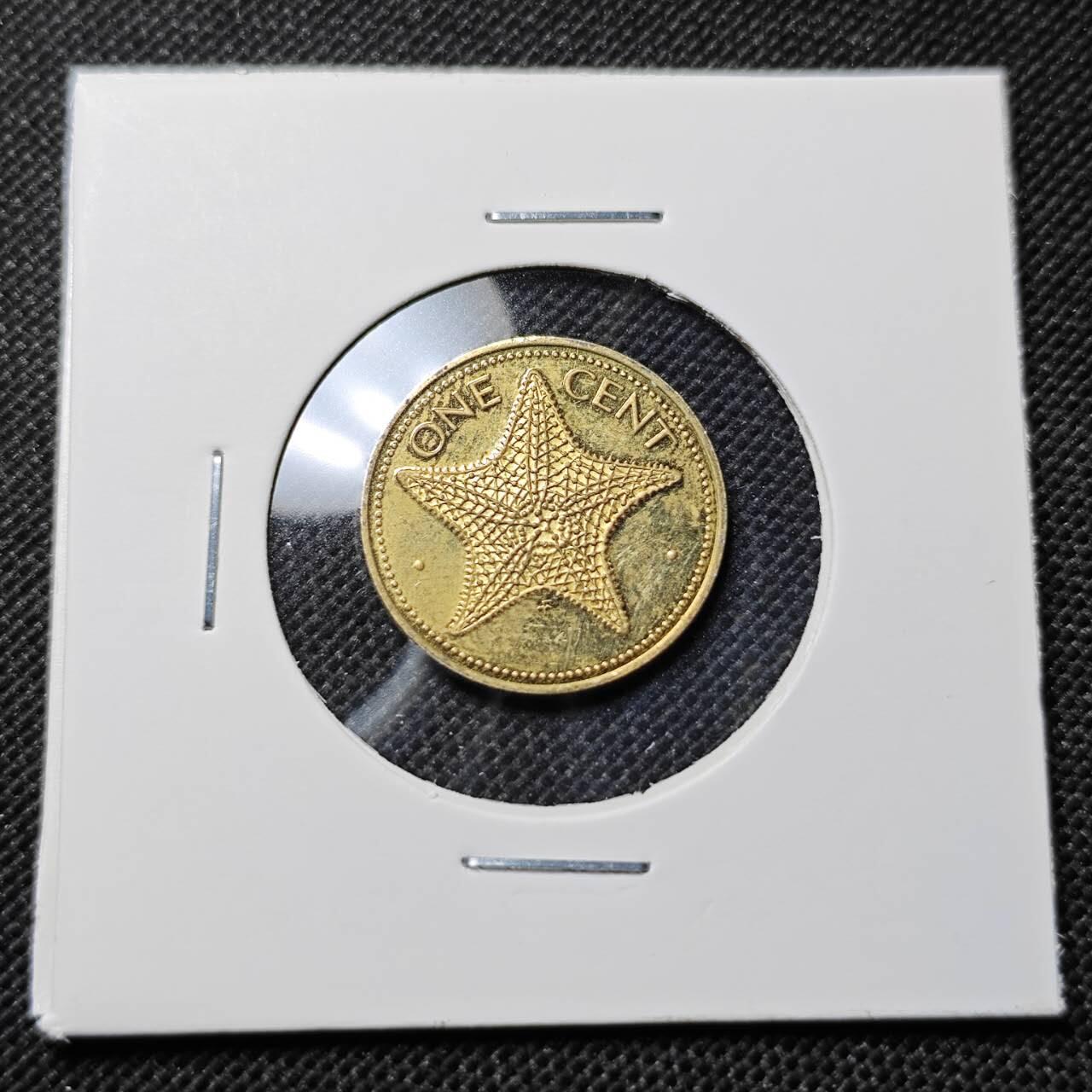 KK钱币收藏小铺  第412期 2月预留时间 周末发货 1974巴哈马1分精制币