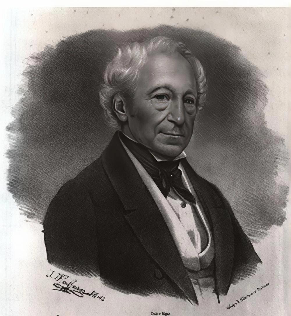 【俄甄集藏】2026年(050)04-01星期三 晚 19:30 全场包邮 德国1842年纪念巴登自由派政治家亚当·冯·伊茨施泰因大铜章，NGC AU58，巧克力包浆，高浮雕，设计精美，少见品种，雕刻家卡尔·克里斯蒂安·施韦特作品，直径：55mm