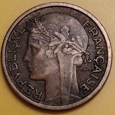 布加迪🐬～世界钱币(上海)🌾第 286 期 /  各国套币和散币 - 法国🇫🇷 1940年 1法郎