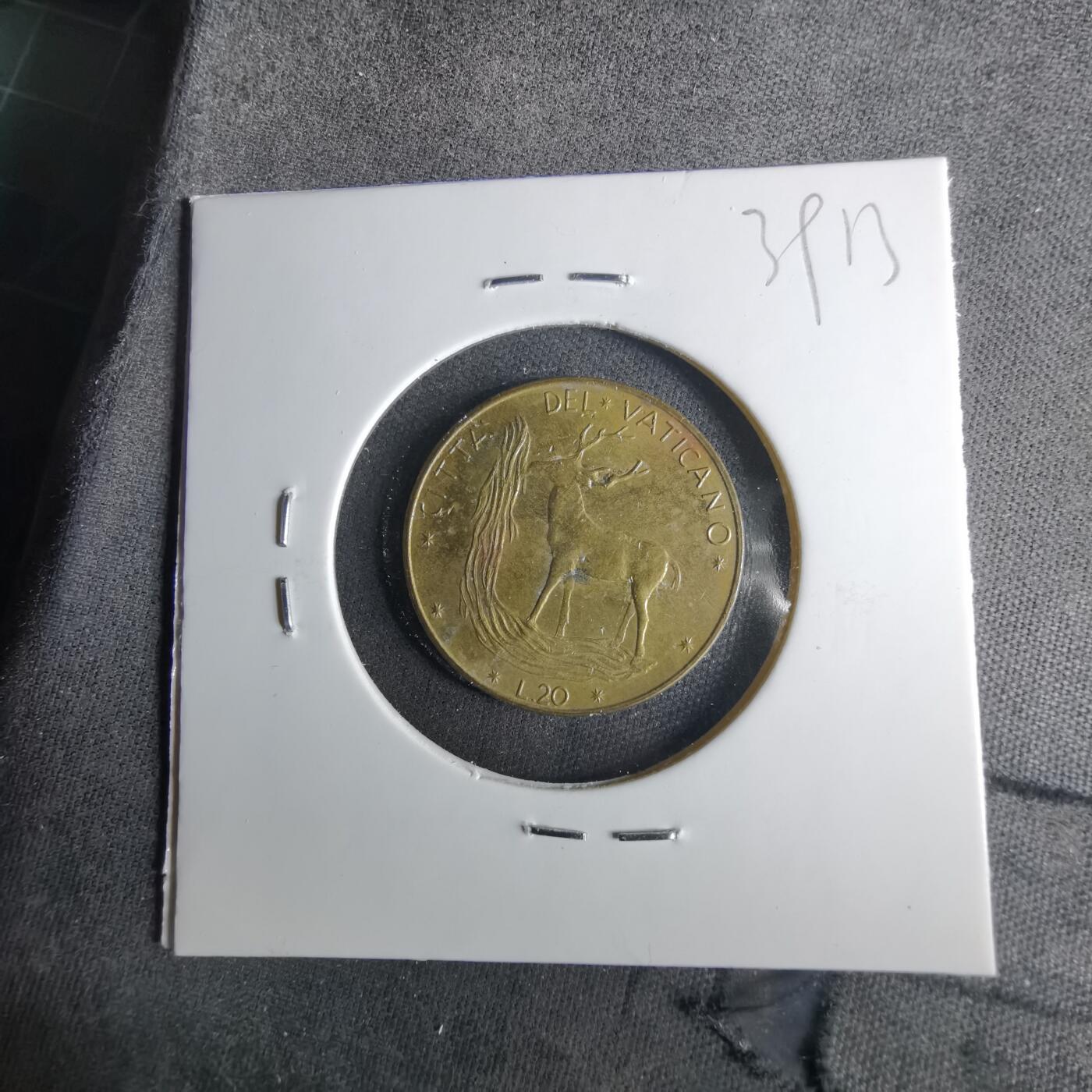 沼泽如烟--第1039场 梵蒂冈20里拉