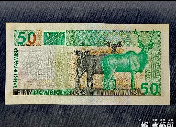 全新纳米比亚2006年N冠50元靓品纸币