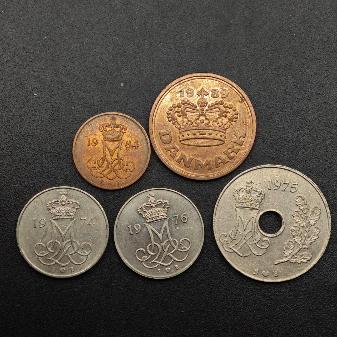 【淘币小摊】实时拍第八百八十六拍   散币场    每周一统一发货 丹麦5枚