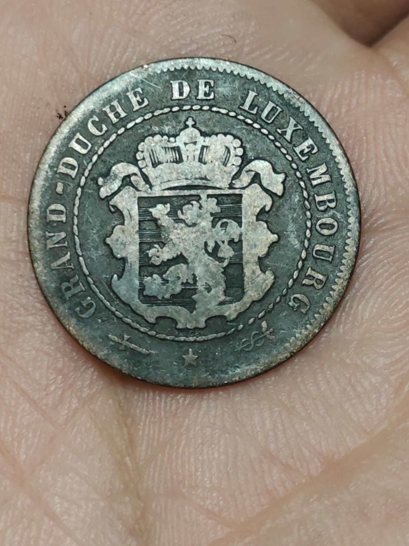 2026年第三十九场(总第二百零八场）外国好品散币场(免佣金) 卢森堡🇱🇺1854年2.5分(荷兰威廉三世兼任卢森堡大公时期，首发年仅发行2年)