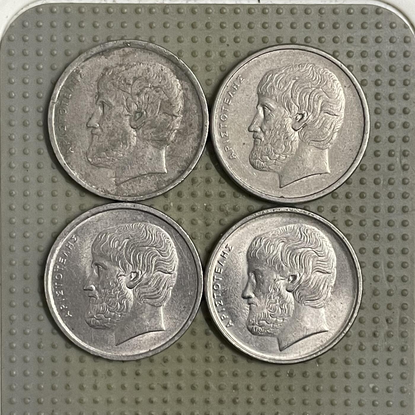 2026年第41场各国散币拍卖（总第191场） 希腊5德拉克马4枚