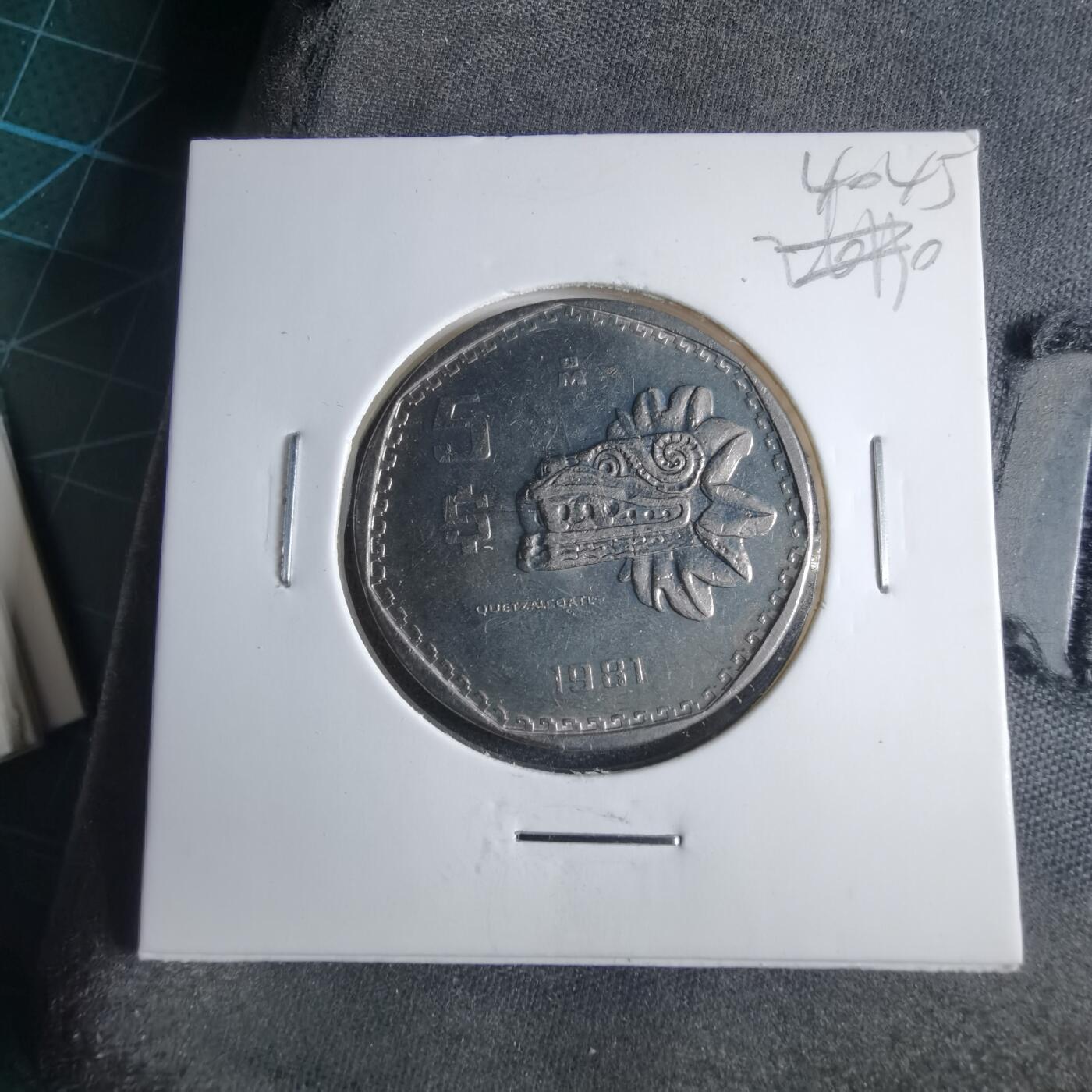 沼泽如烟--第1040场 墨西哥1981年5比索