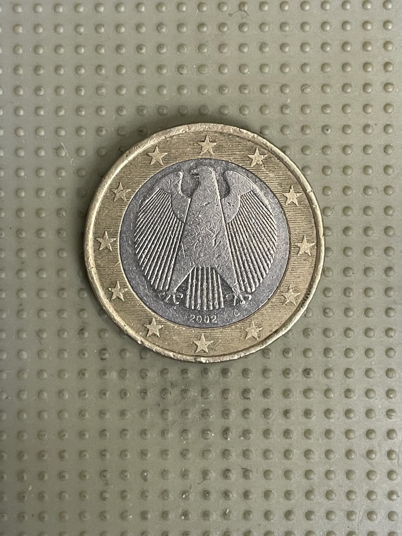 2026年第41场各国散币拍卖（总第191场） 德国2002年1欧元