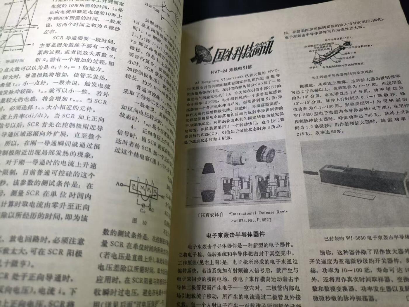 云宸嘉赏-勋臻文献佳藏优品精选场次（低佣 转发佣金红包） 《无线电技术》1974年 封面带有时代特征 收藏赠友佳品 