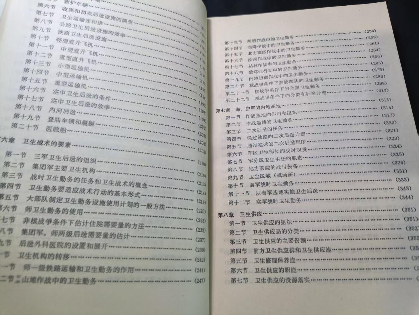 云宸嘉赏-勋臻文献佳藏优品精选场次（低佣 转发佣金红包） 法军卫生勤务学--PLA总后勤部卫生部内参资料   